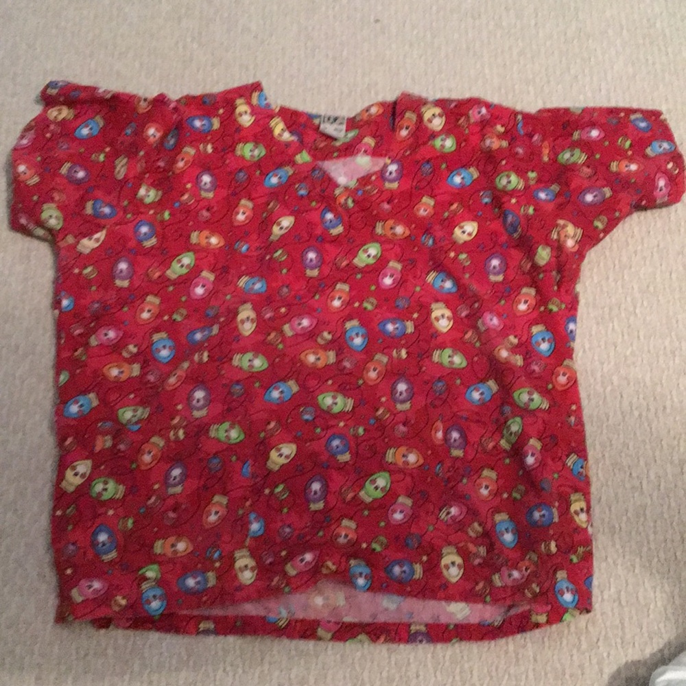 Xl scrub top